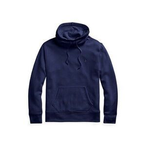 Polo Ralph Lauren Magic Fleece Cowl Neck‎ Sweater Womens Large Navy White Pony